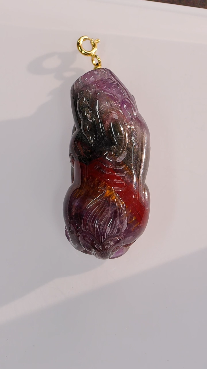 【闪购商品】水晶吊坠(不含链)未镶嵌极光吊坠 