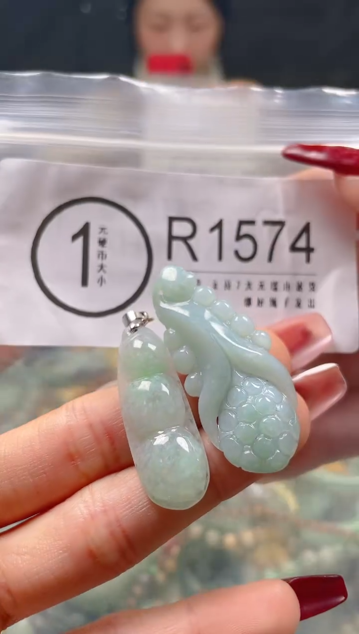 【闪购商品】翡翠颈饰未镶嵌/R/翡翠A货一图一物