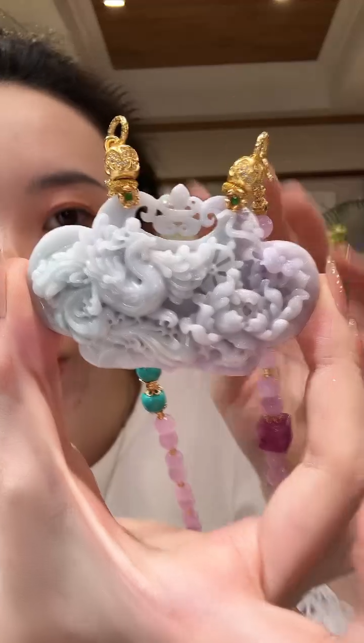 【闪购商品】翡翠颈饰未镶嵌国风