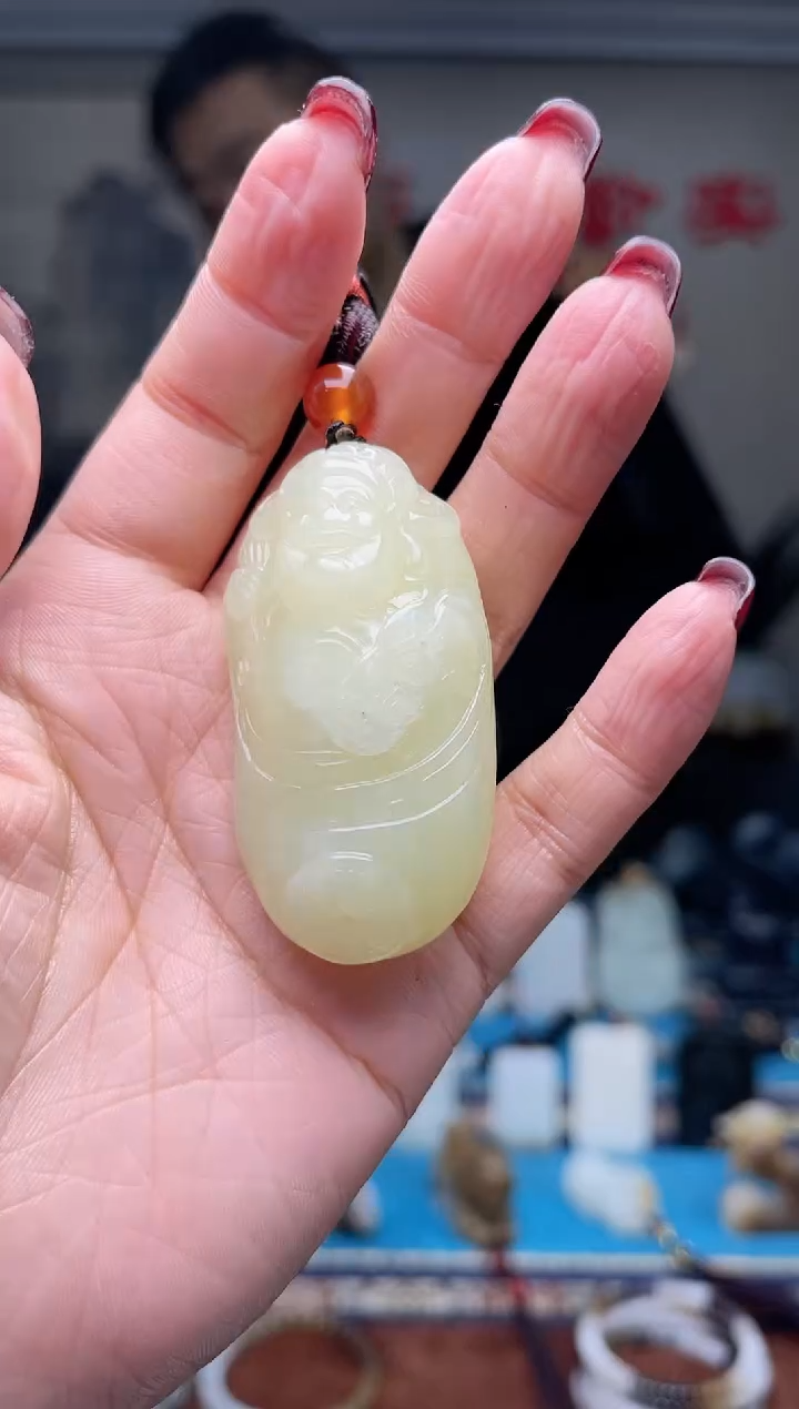 【闪购商品】和田玉挂件未镶嵌1