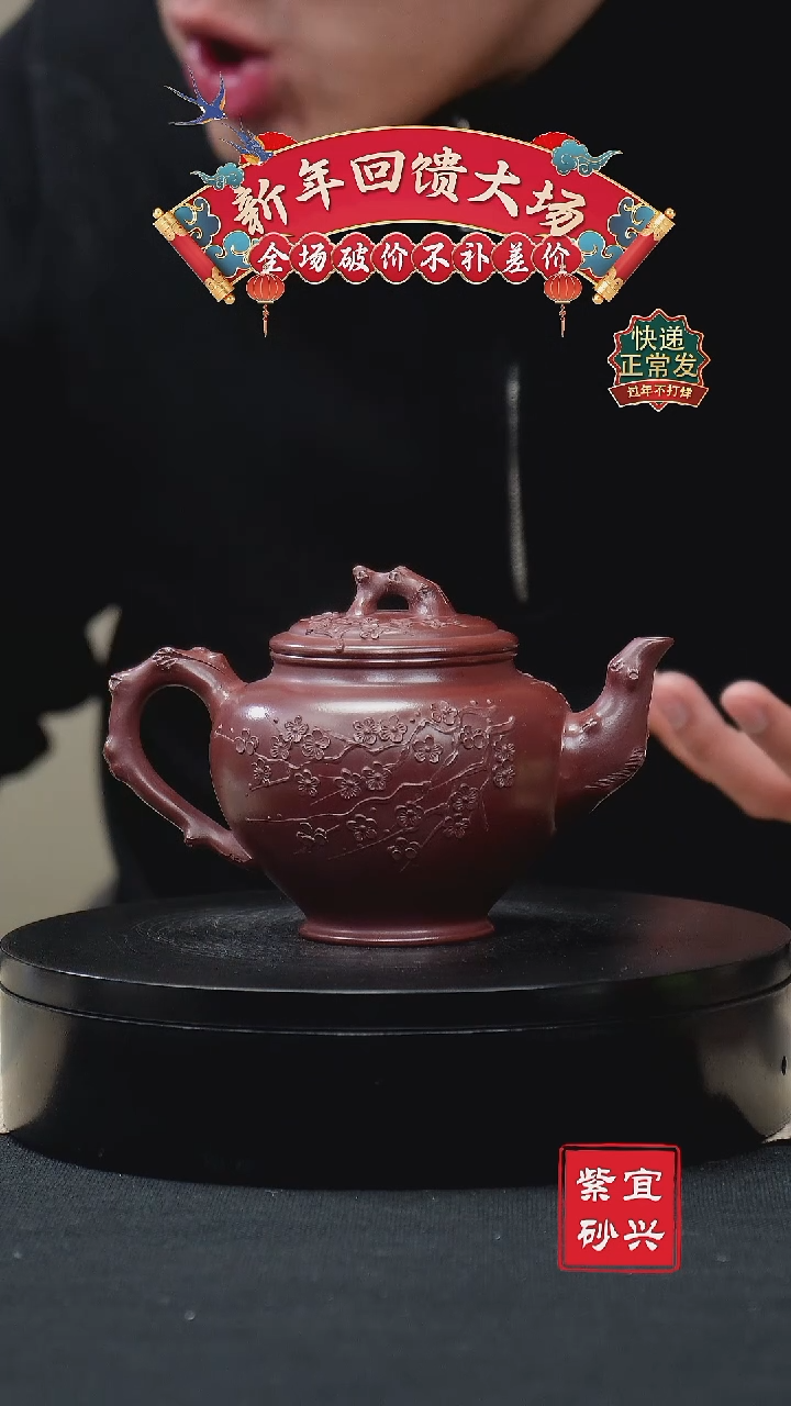 【闪购商品】紫砂茶壶149 报春 手工紫砂壶