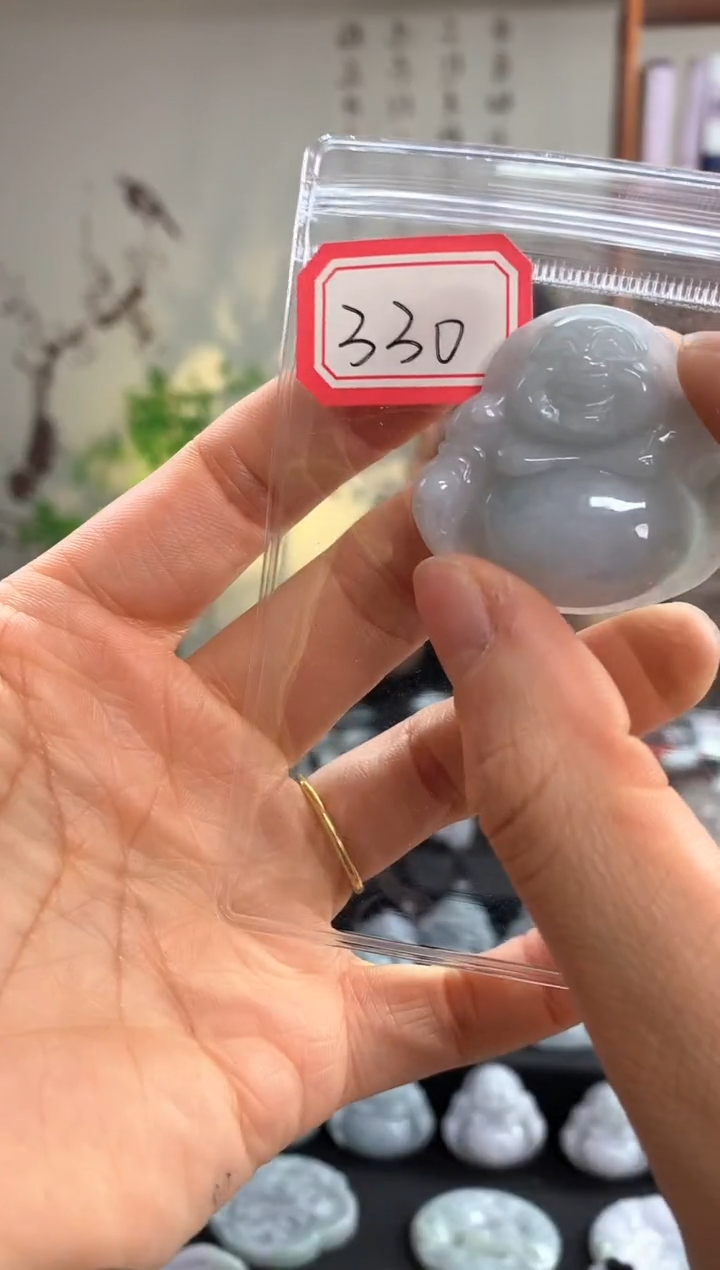 【闪购商品】翡翠颈饰未镶嵌佛公 330