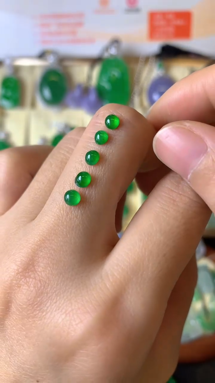 【闪购商品】定制翡翠未镶嵌1裸玉（客户意向镶嵌）