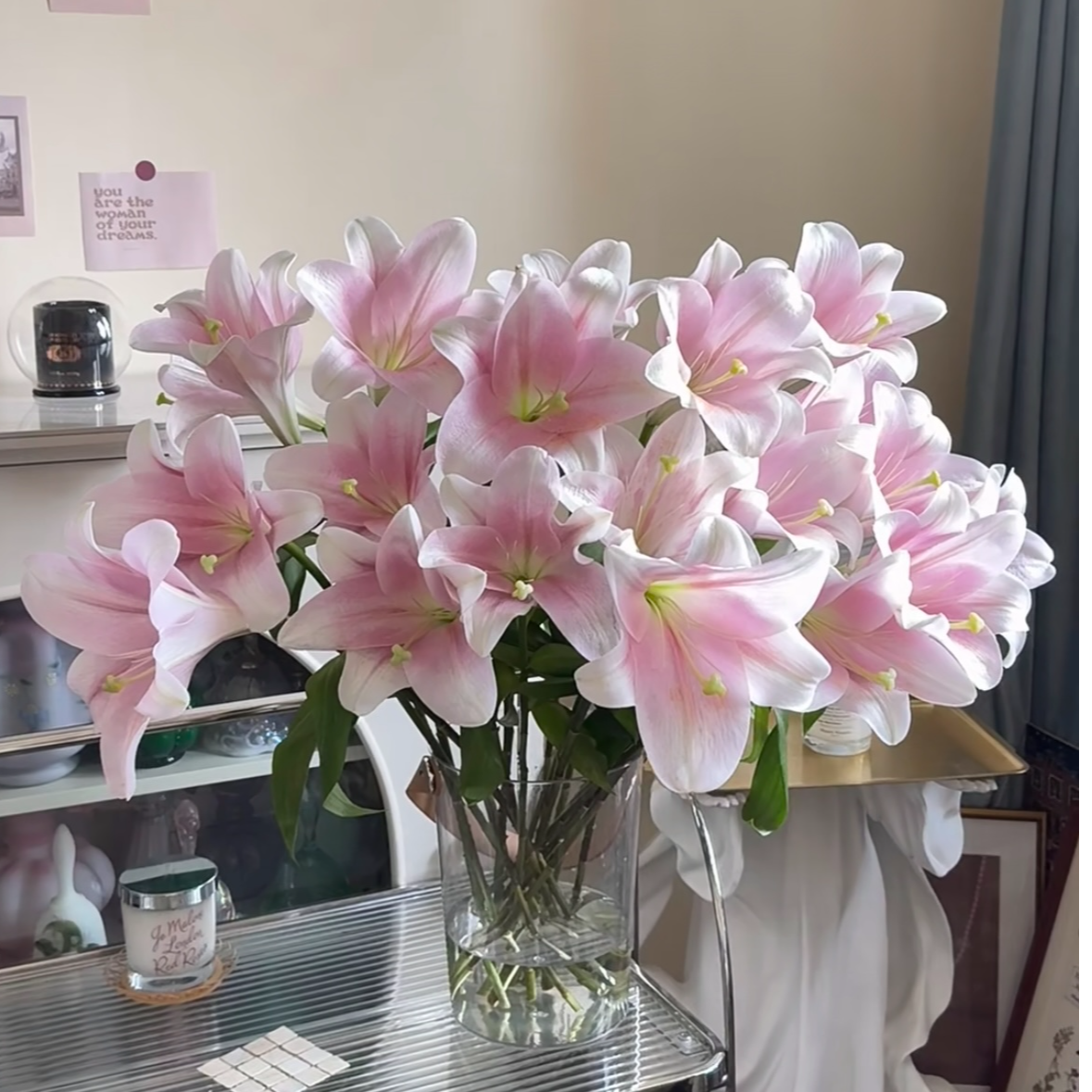 【小时达】A级 粉炮 铁炮百合 家庭水养鲜花