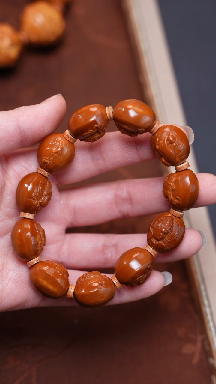 手串/手链橄榄核峡**姜观音1.5