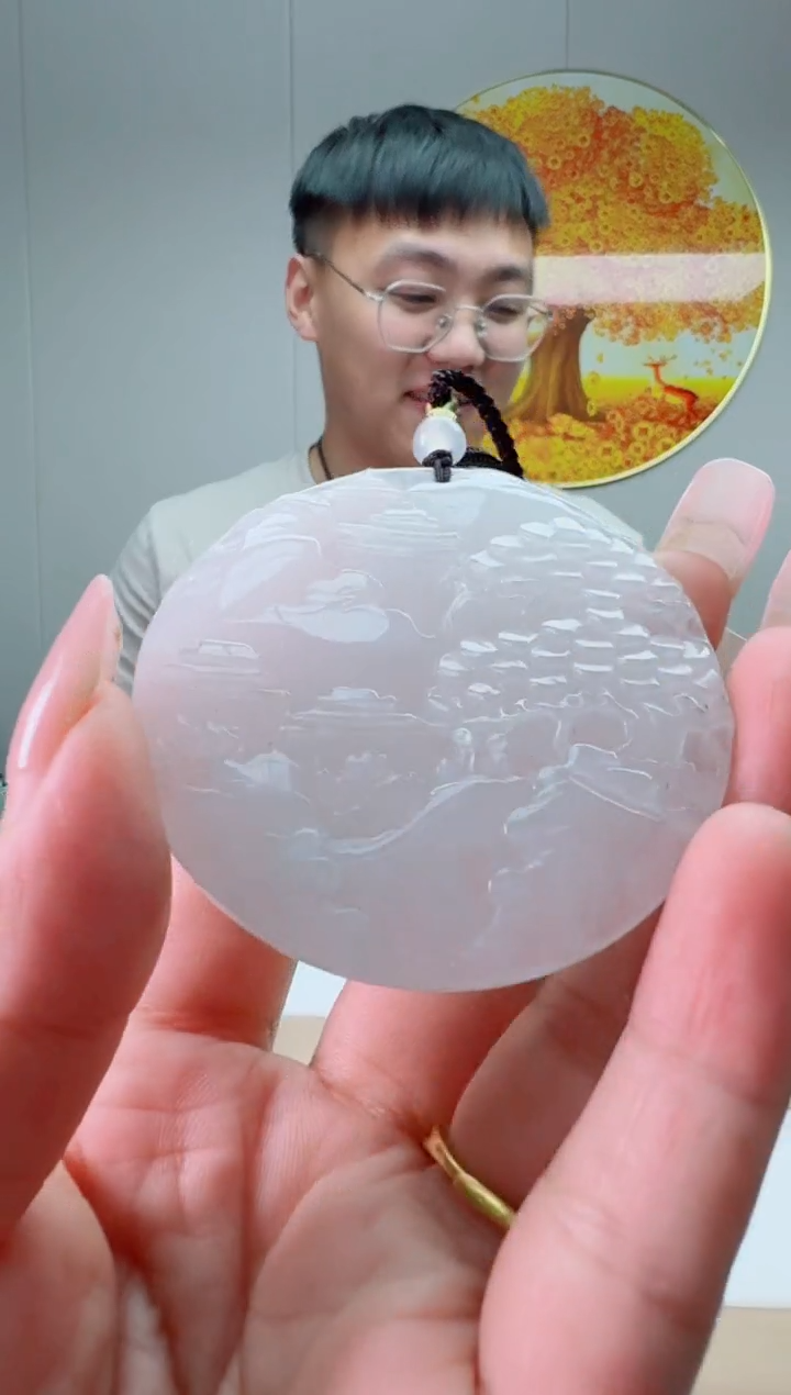 翡翠未镶嵌颈饰11111111111111