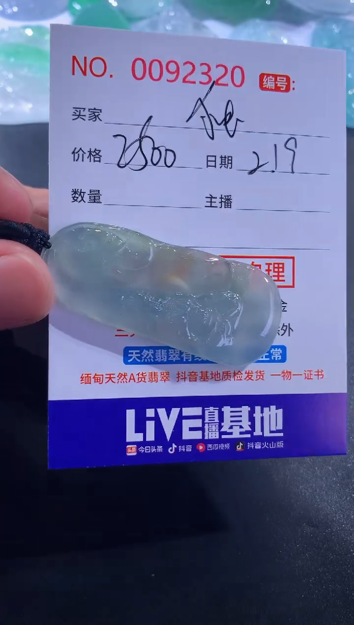 【闪购商品】翡翠颈饰未镶嵌独