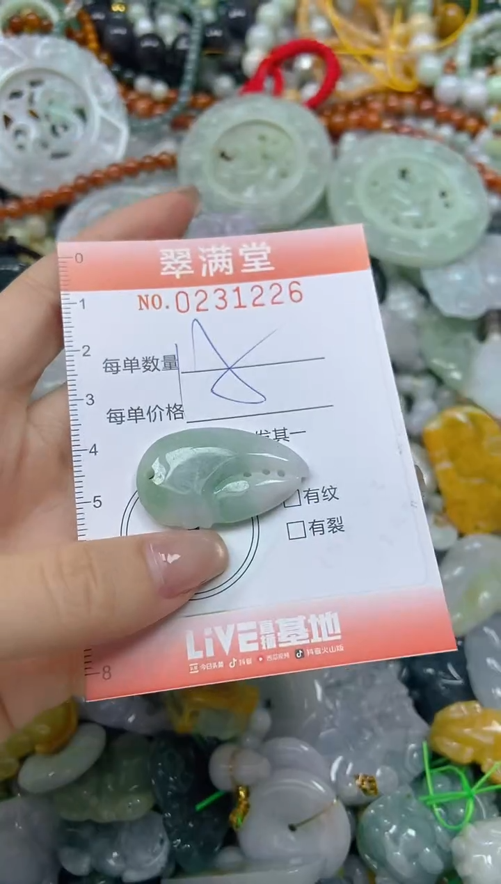 颈饰未镶嵌翡翠闪购0231226