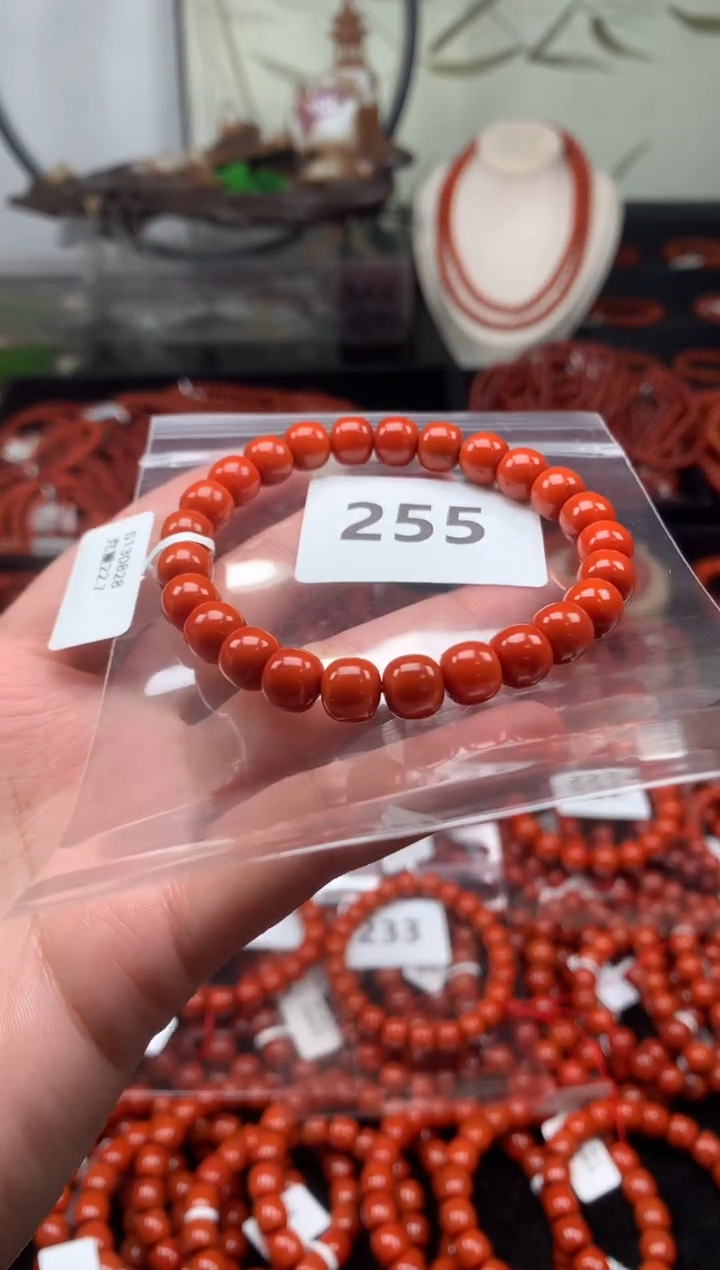 【闪购商品】南红玛瑙手串未镶嵌255-8.5mm
