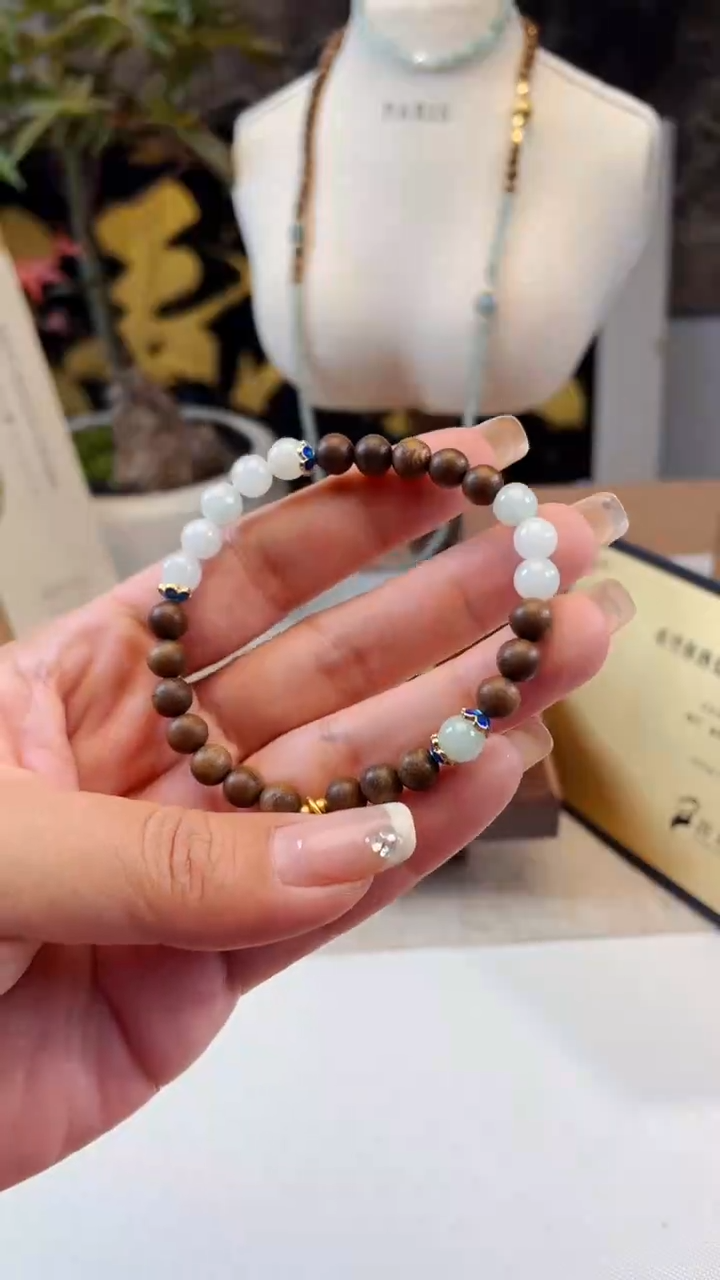 未镶嵌手串翡翠定制珠串