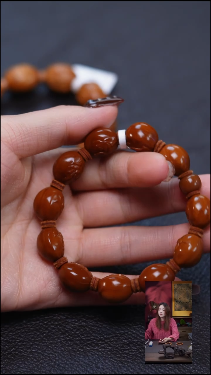 手串/手链橄榄核凌**妆橄榄核