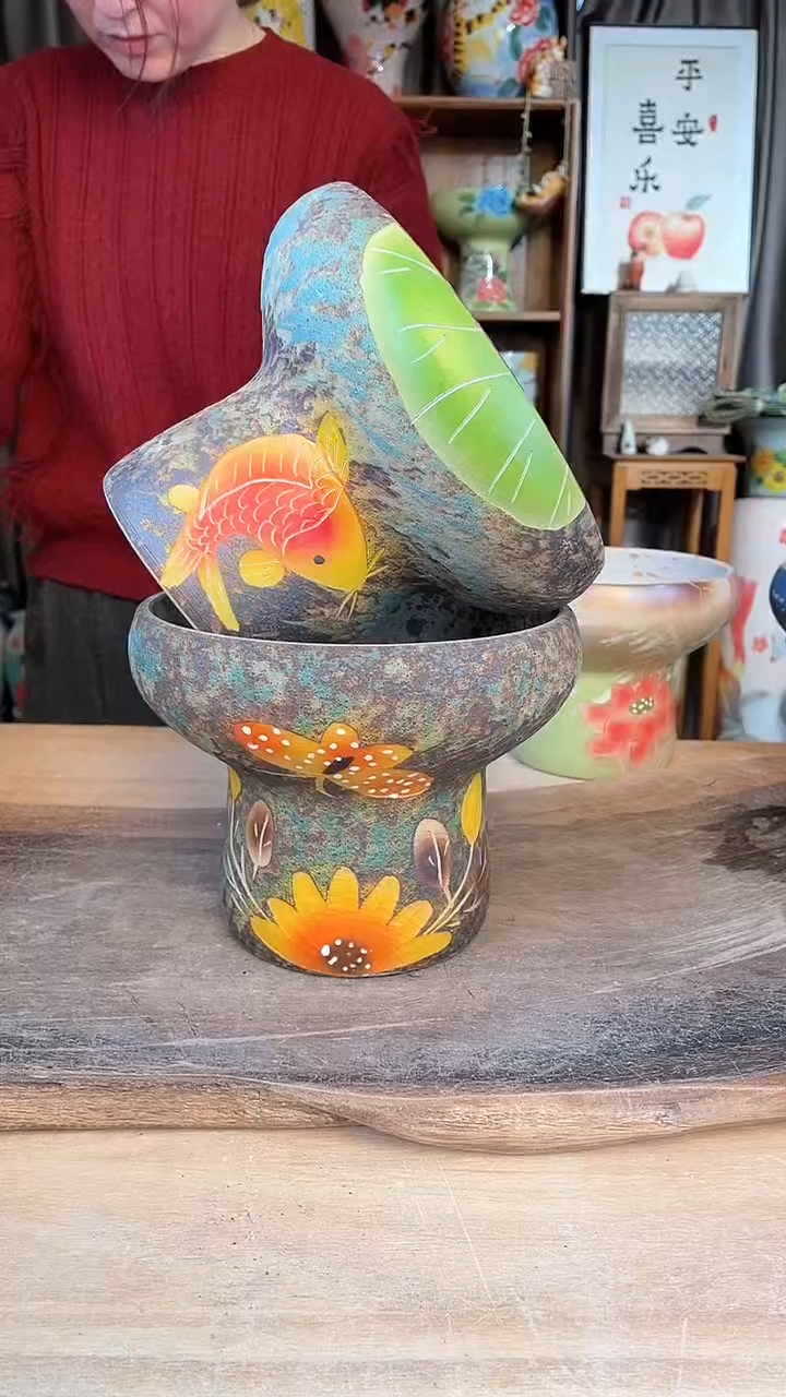 【闪购商品】摆件16-12口17高14 二个