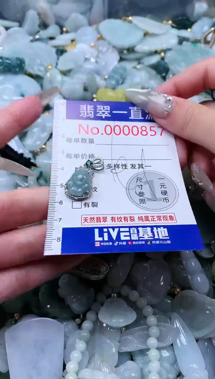 【闪购商品】翡翠吊坠(不含链)未镶嵌857