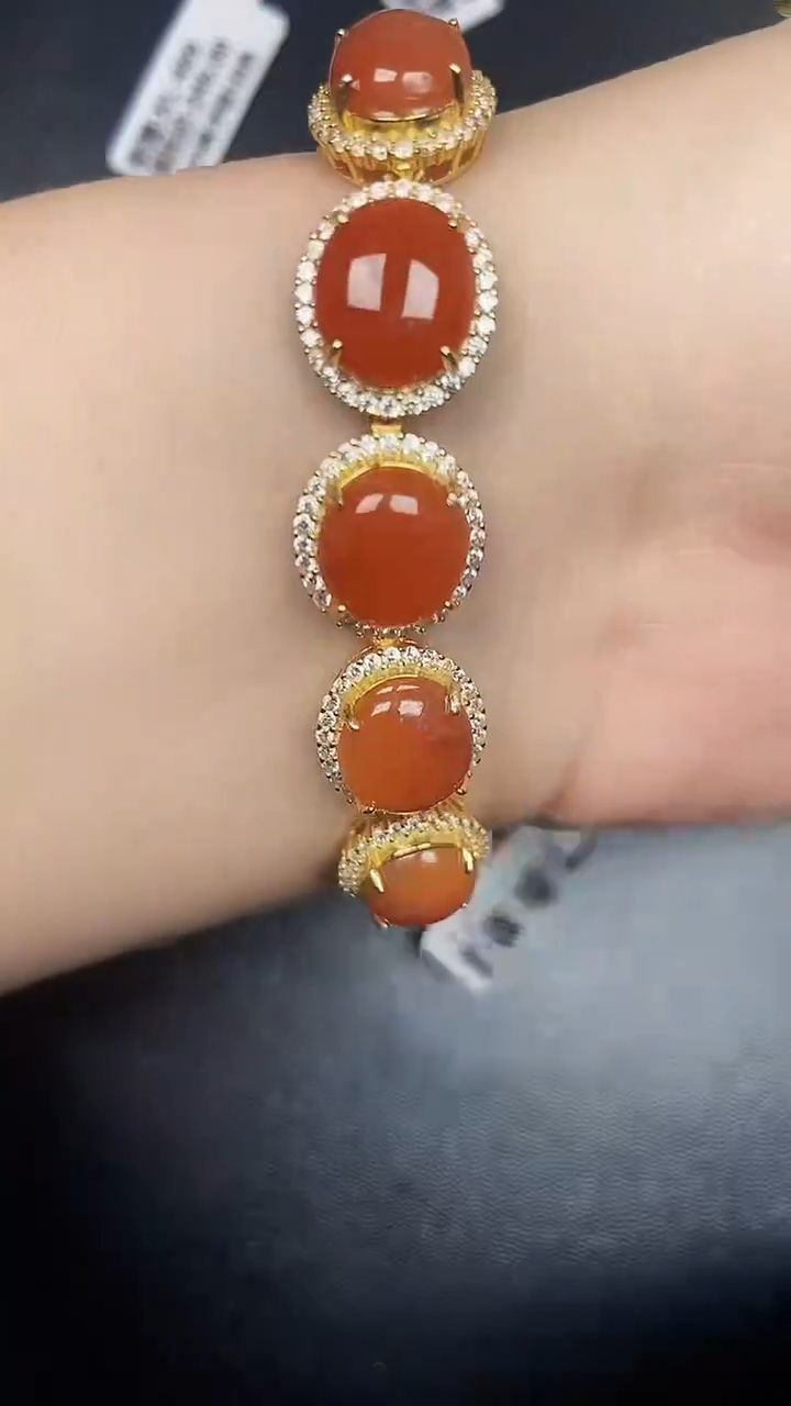 银S925镶嵌戒指翡翠3310