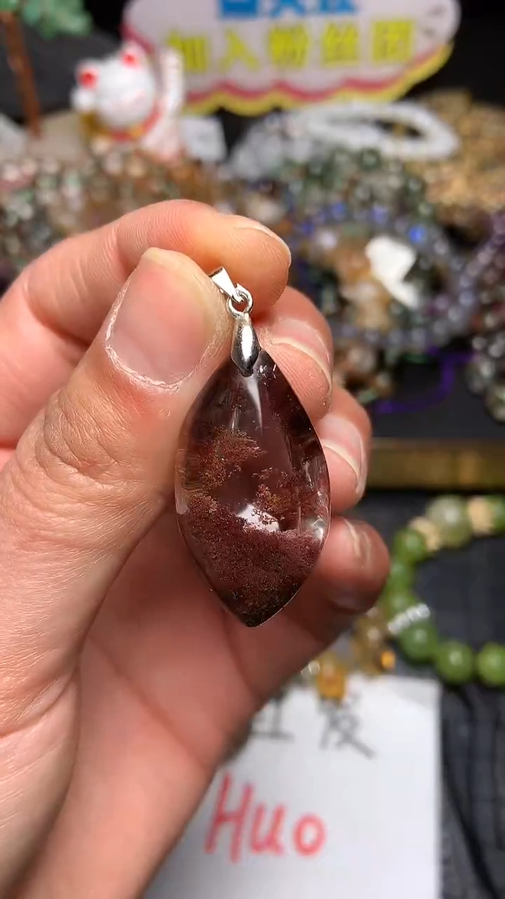 【闪购商品】水晶吊坠(赠链)未镶嵌02