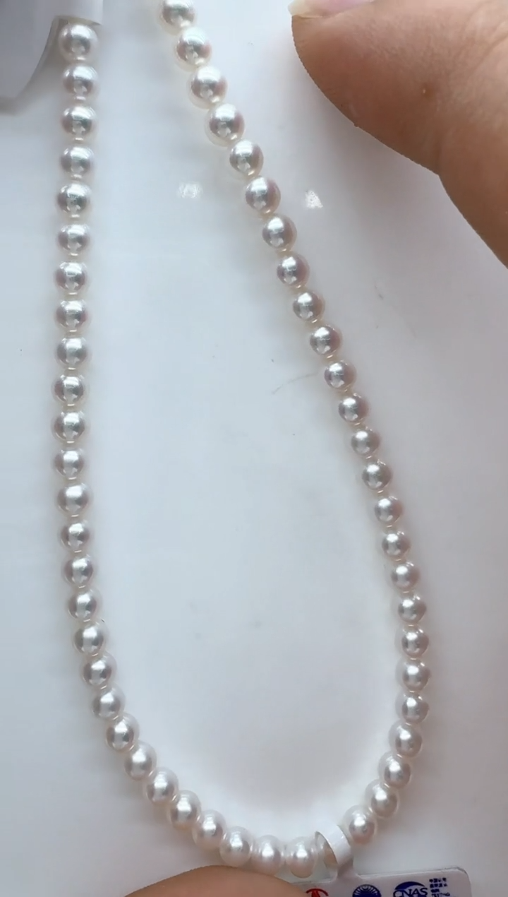 【闪购商品】淡水珍珠颈饰银S925镶嵌清货