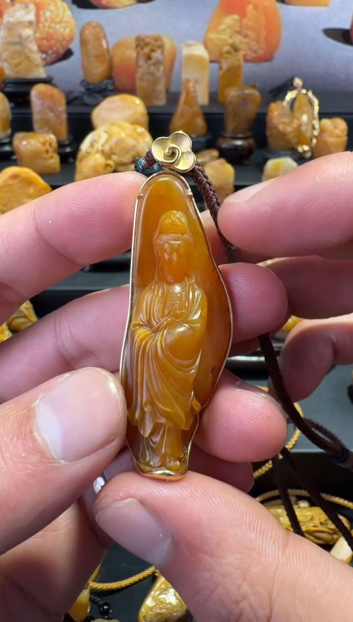 【闪购商品】田黄石半知田黄直播间