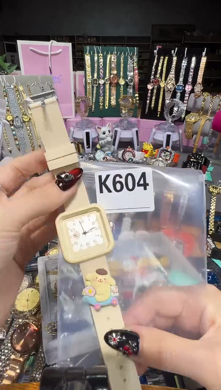 石英机芯不锈钢不锈钢直播定闪专用