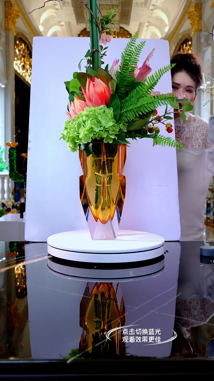 摆件琉璃YB02076艺术花器