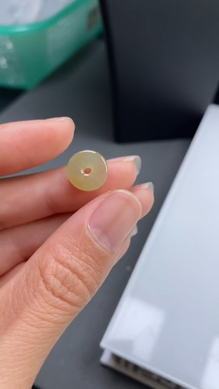 【闪购商品】定制翡翠未镶嵌翡翠平安扣