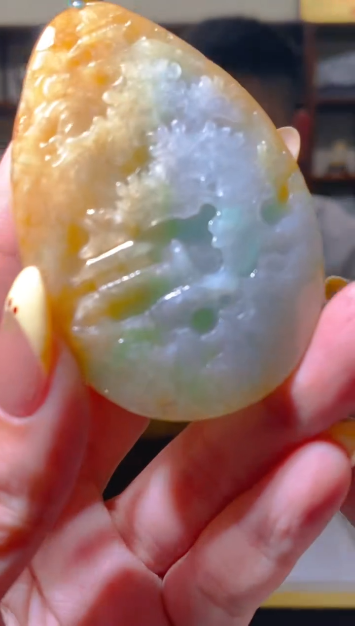 【闪购商品】定制翡翠未镶嵌闪购毛货链接ZS013