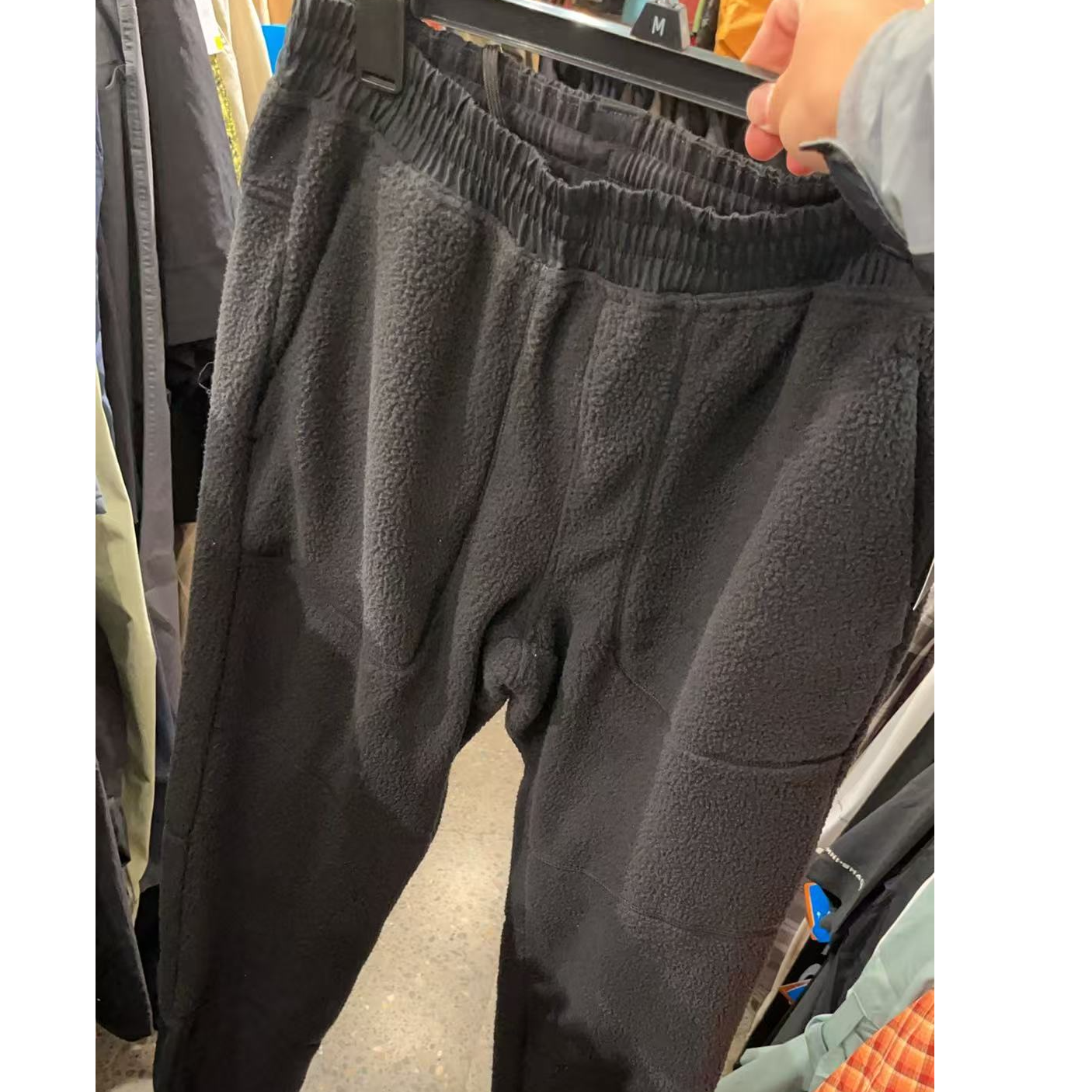 Mountain hardwear/山浩男士抓绒保暖松紧腰卫裤
