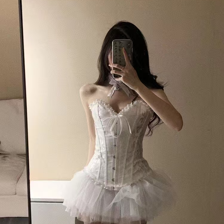 【lolita】裙撑超短款28cm不规则六层无骨软纱撑软妹日常下半身裙