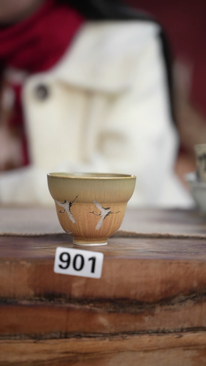 【闪购商品】杯等烟雨陶瓷手作杯901