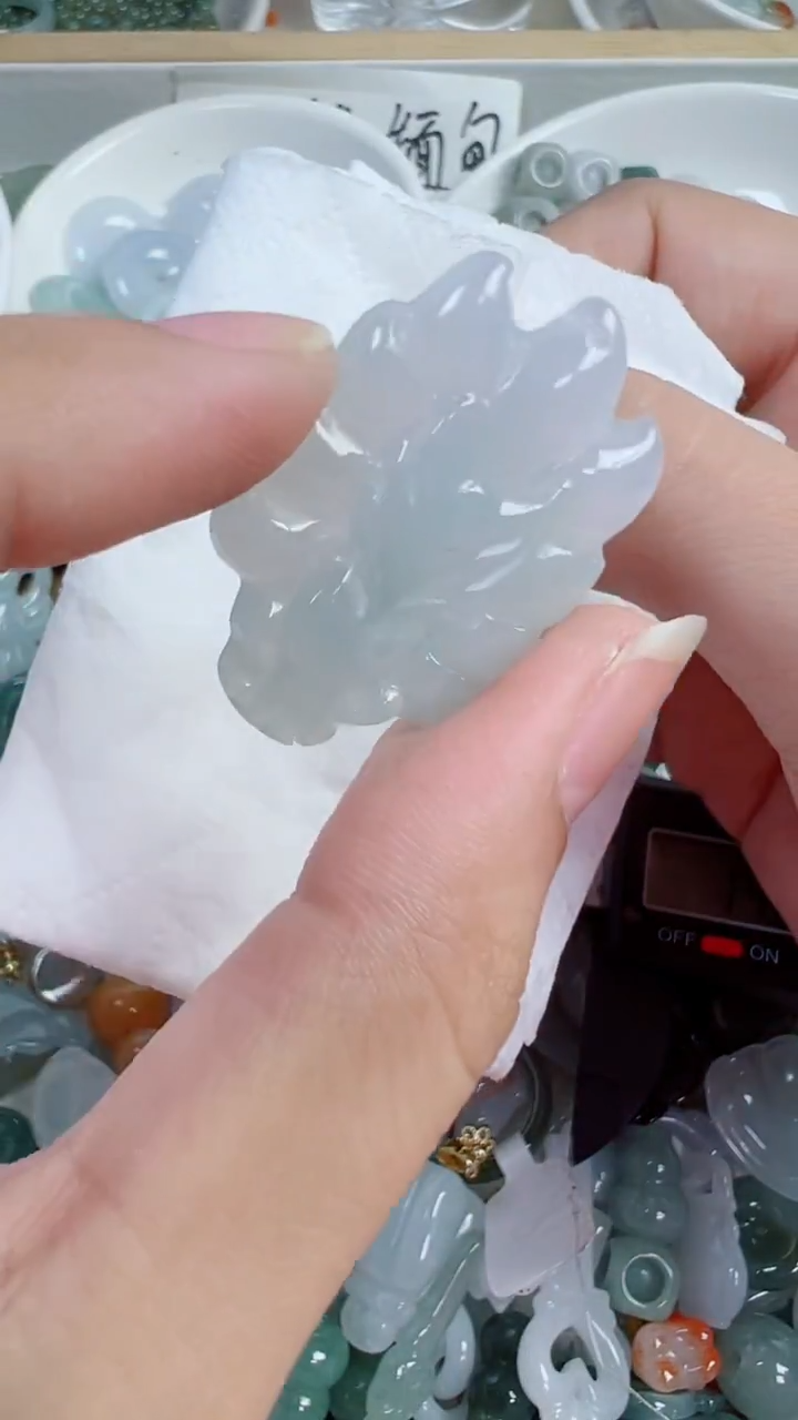 散珠翡翠415号链接，A货翡翠