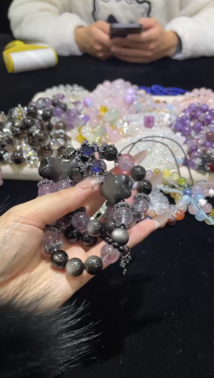 【闪购商品】水晶手链合金4浮力007