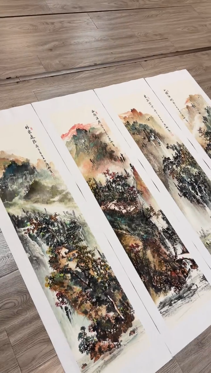 国画75赵隆轩美术馆李庆兴老师作品