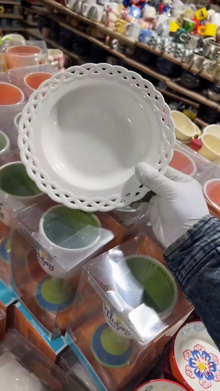 陶瓷镂空草帽 微瑕凑满20元包邮