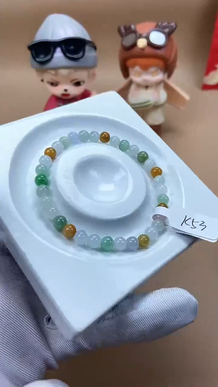 【闪购商品】翡翠手串未镶嵌翡翠手串K53