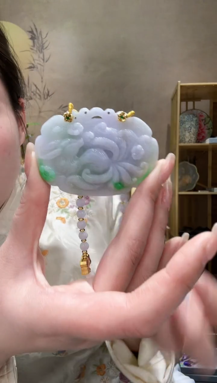 【闪购商品】翡翠颈饰未镶嵌吊坠