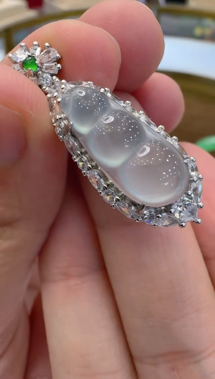 【闪购商品】翡翠吊坠(不含链)银S925镶嵌多样性团购发一件