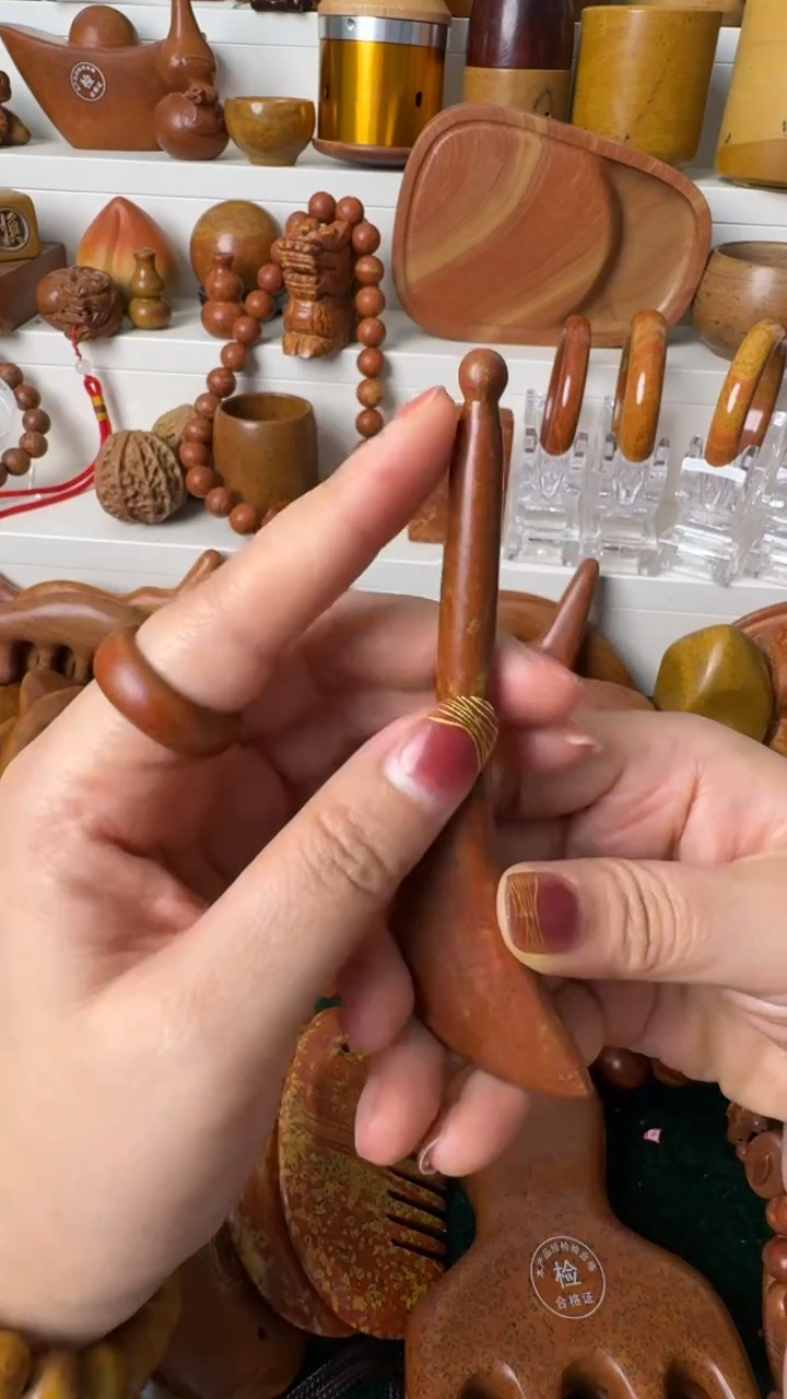 泗水砭石坊双旦特惠/砭石拨筋棒