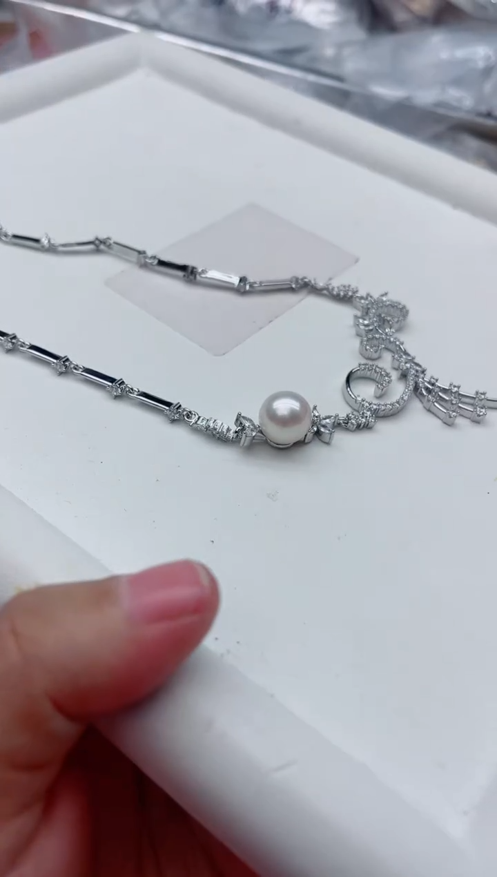 套链未镶嵌淡水珍珠多样性发其一，非无暇