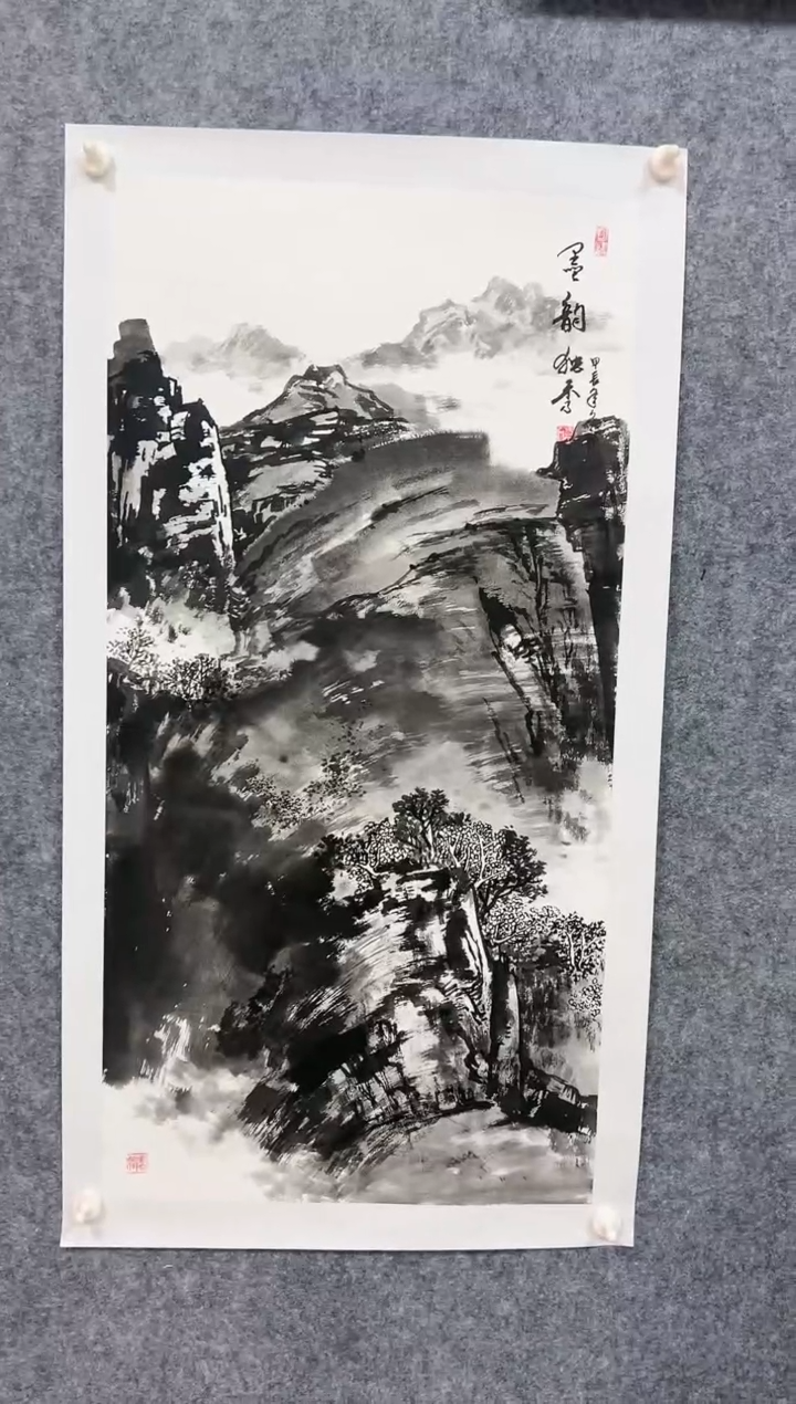 【闪购商品】国画绘画作品-4.5平尺