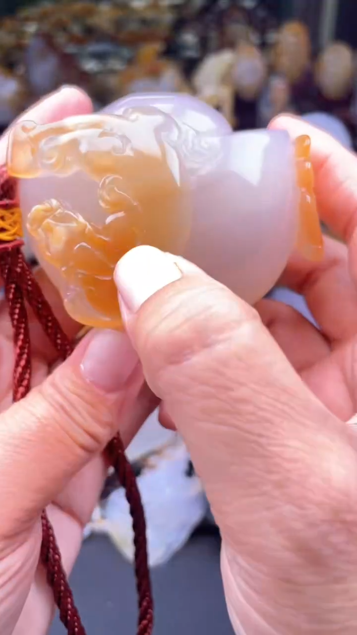 【闪购商品】玛瑙/玉髓颈饰未镶嵌AA