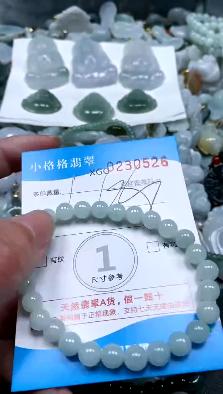 【闪购商品】翡翠颈饰未镶嵌闪购商品0230526