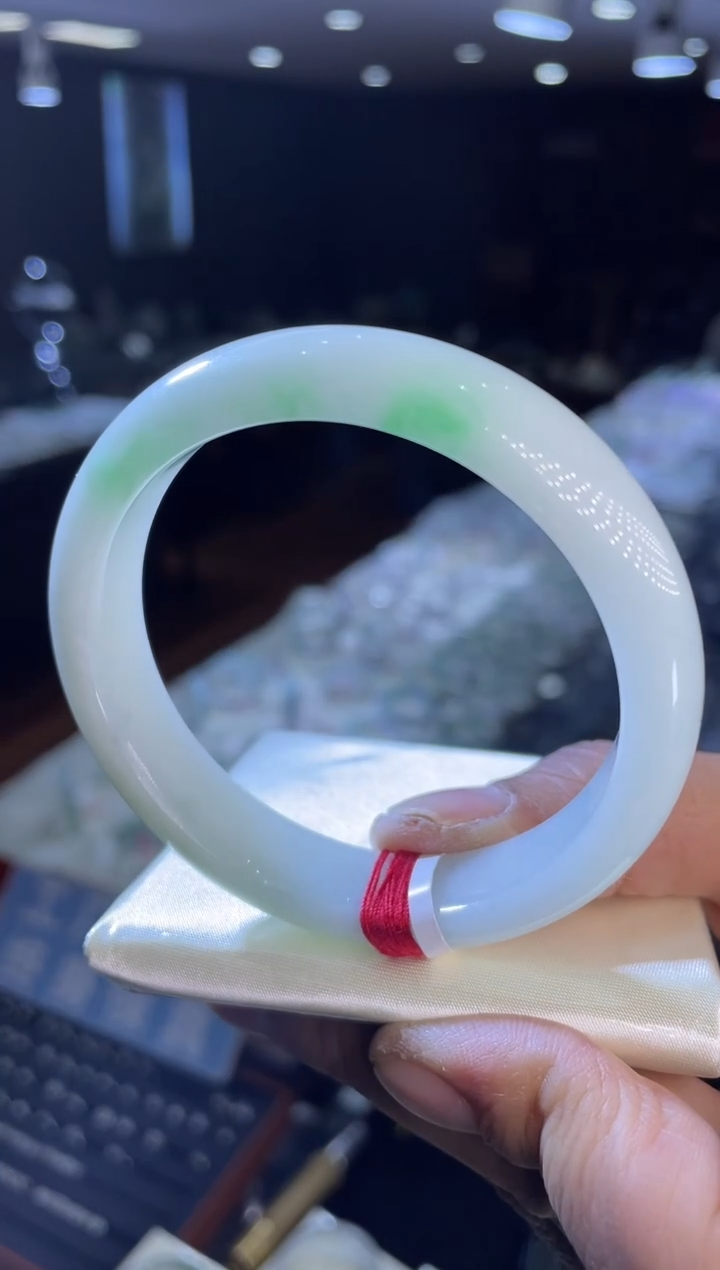 未镶嵌手镯翡翠正圈58-59