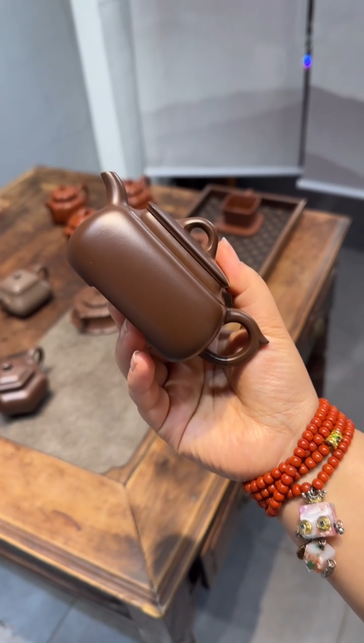 茶壶紫砂夜***歌长四方 紫砂壶