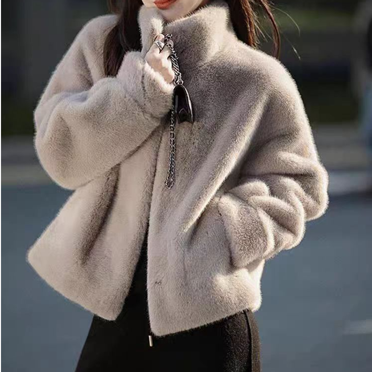 时尚个性保暖外套设计师款（以直播间实物为准）