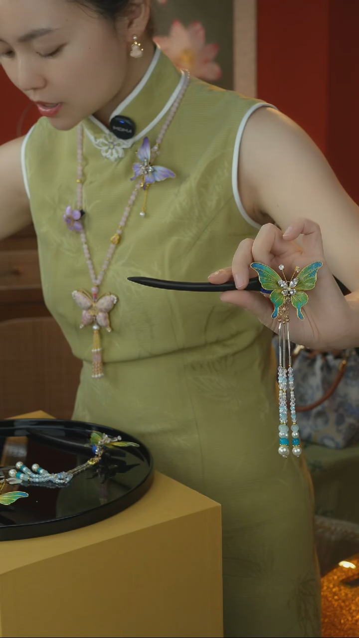 刺绣纯手工非遗国风饰品