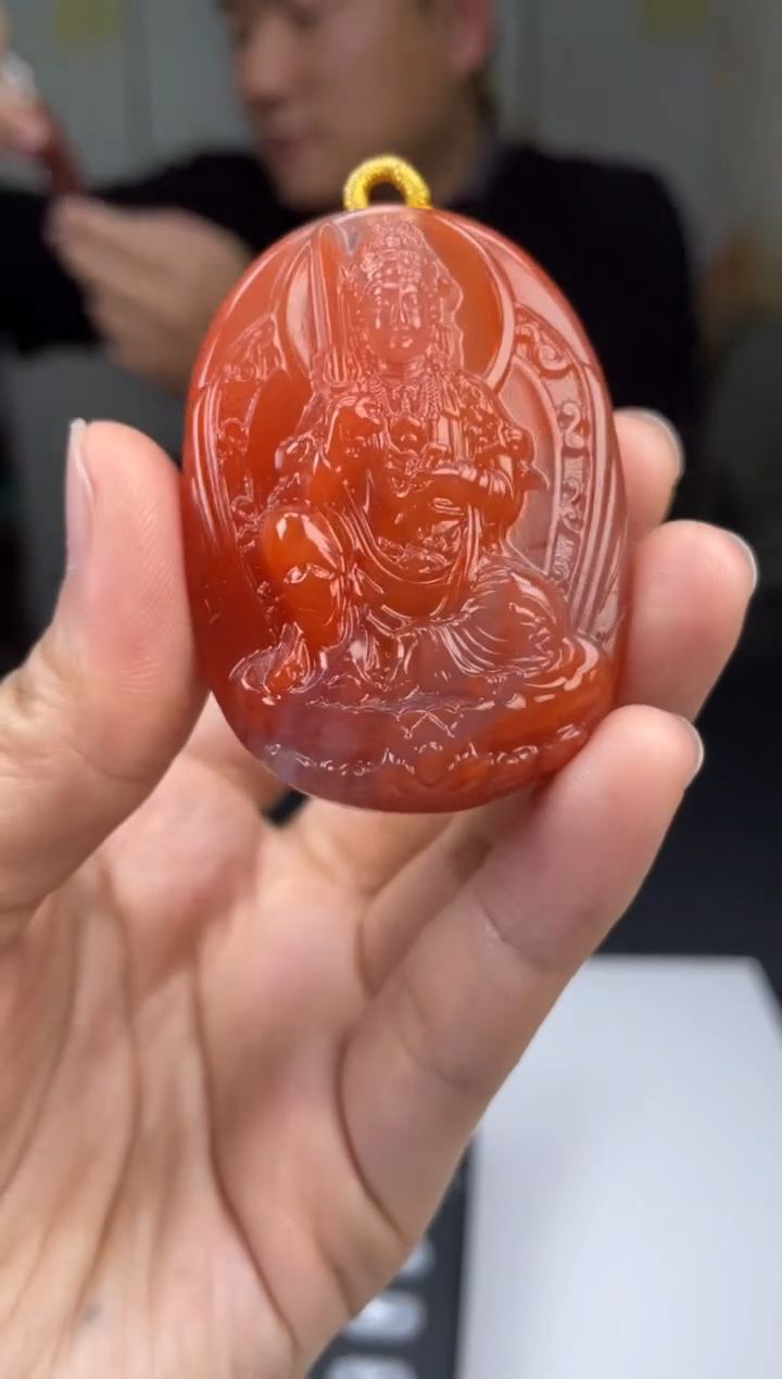 【闪购商品】南红玛瑙吊坠未镶嵌02-21HDJT0139322