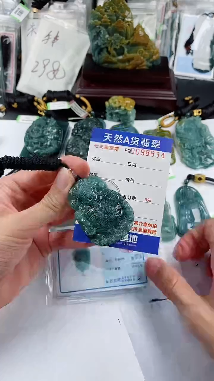 【闪购商品】翡翠颈饰未镶嵌        