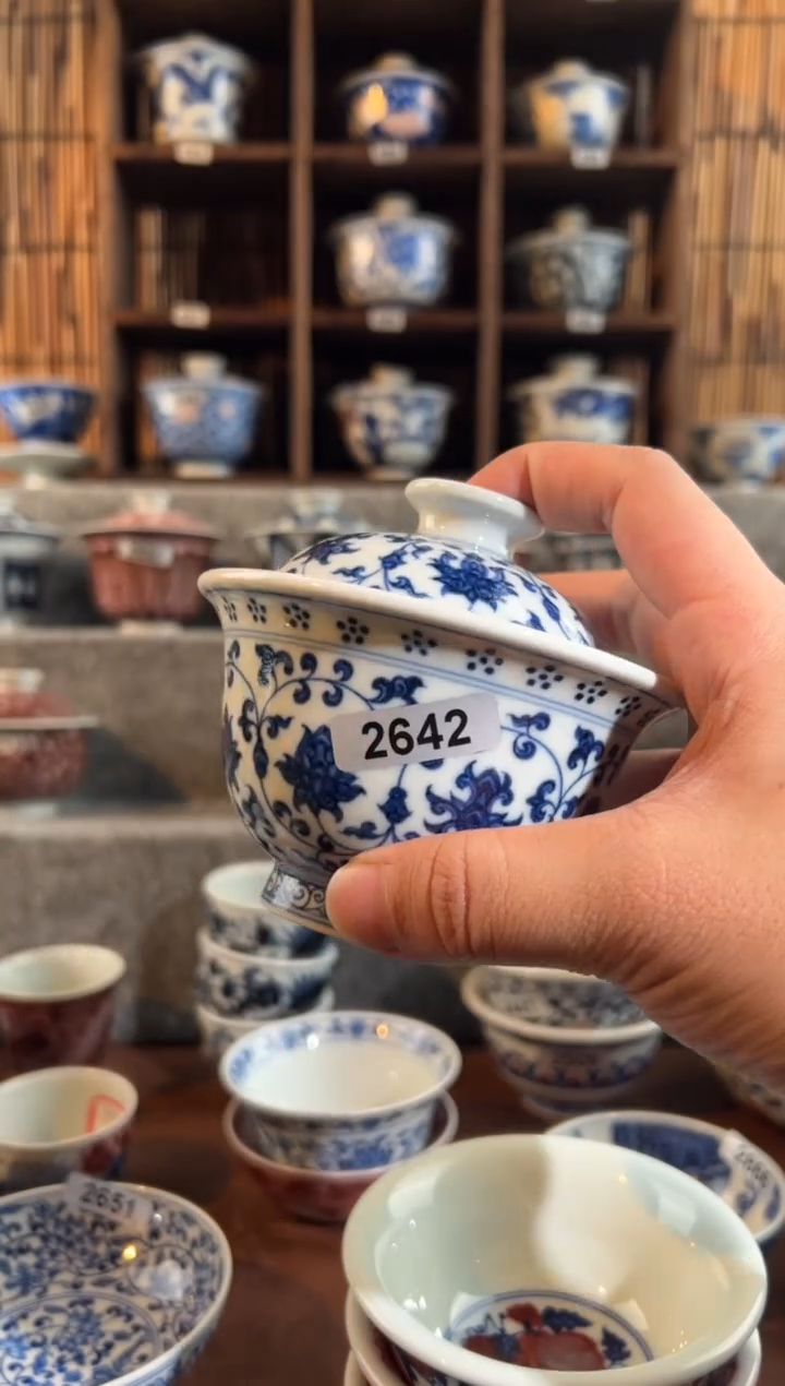 2642天禄言瓷全手绘茶器