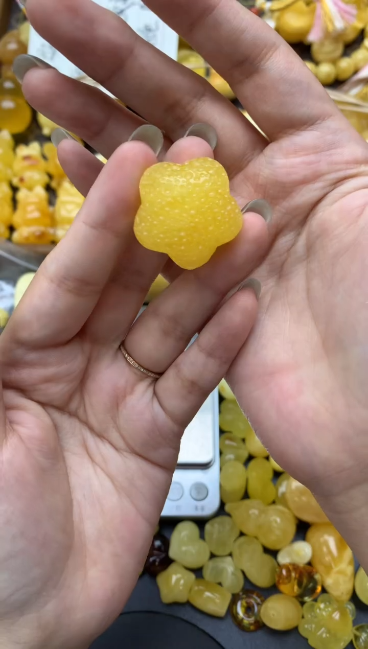 未镶嵌琥珀珠宝奇石091珀蜜蜡微瑕