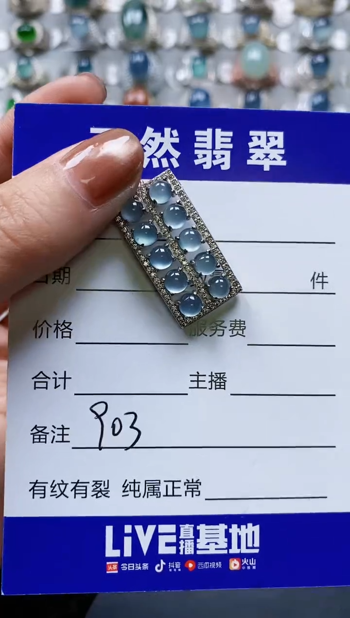 【闪购商品】翡翠颈饰银S925镶嵌0903