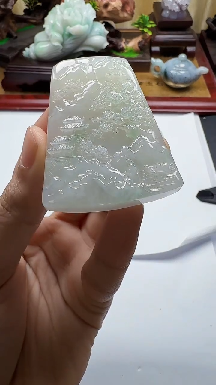 吊坠(不含链)未镶嵌翡翠1